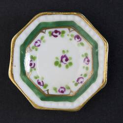 Plate - Dinner Service, Morning Room, Dolls' House, 'Pendle Hall', 1940s