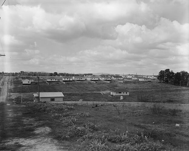 Suburban Housing, Doncaster, Victoria, Aug 1958