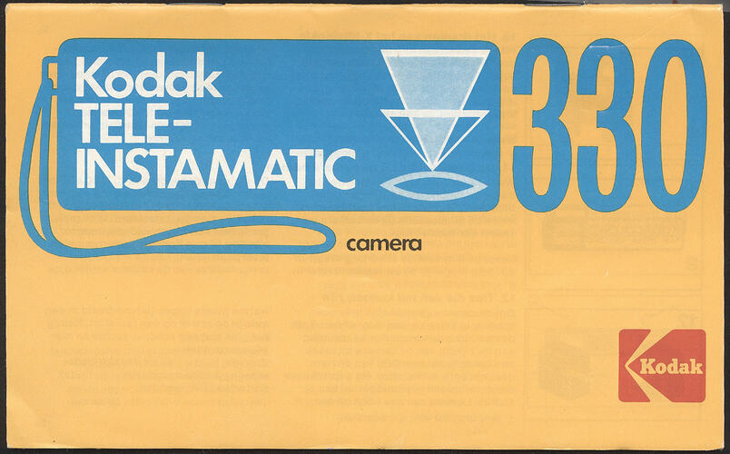 User Guide - Kodak Limited, 'Kodak Tele-Instamatic 330 Camera', Jun 1975