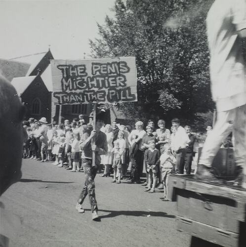 Henry Winkler, Begonia Festival, Sturt Street, Ballarat, Victoria, Mar 1966