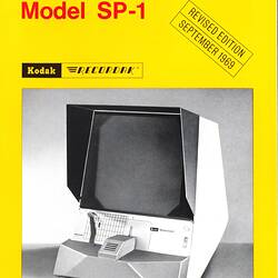 Descriptive Leaflet - Kodak AG, 'Kodak Recordak Easamatic Reader Model SP-1', Stuttgart, Germany, Oct 1969