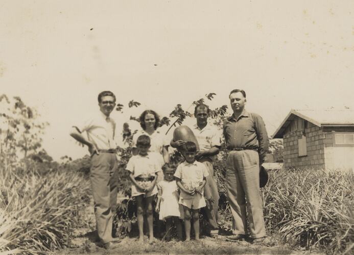 Ishak Imamovic, Family & Imam Ahmed Skaka, Brisbane, 1950s