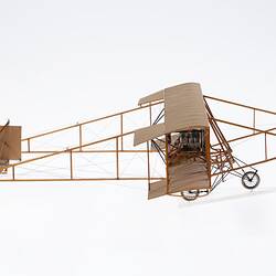 Aeroplane Model - Duigan Biplane, Model by Harold P Wood, Victoria, 1960