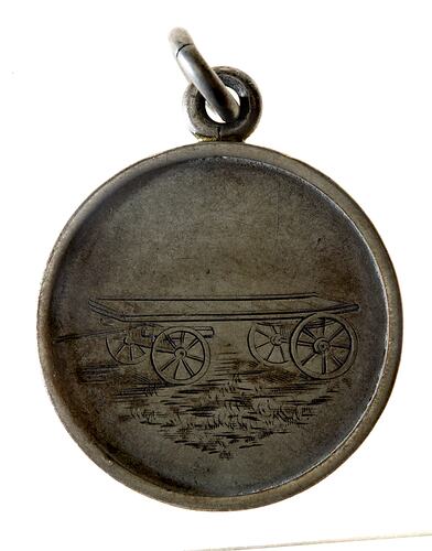 Medal - National Agricultural Society of Victoria Silver Prize, 1887 AD