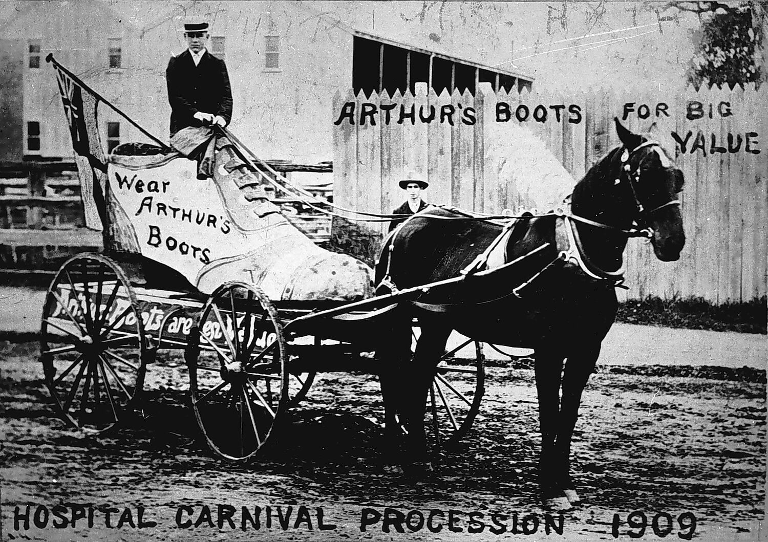 Negative - Bairnsdale, Victoria, 1909