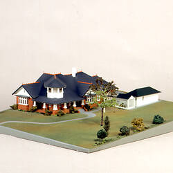 Architectural Model - J. E. Cutts House, Geelong, Model by Scale Models, 1989