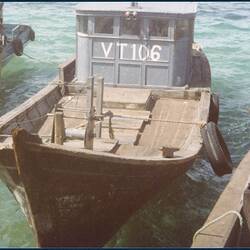 Digital Image - Refugee Boat 'VT106', Pulau Tengah, Johore, Malaysia, 1978-1979