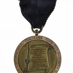 Rockbank Presentation Medal (Reverse)