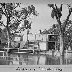 Photograph - 'On the Murray, The River's Up', by A.J. Campbell, Echuca, Victoria, circa 1895