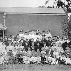 Negative - Big Hill, Bendigo, Victoria, circa 1905