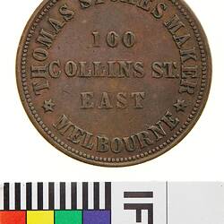 Thomas Stokes Token Penny