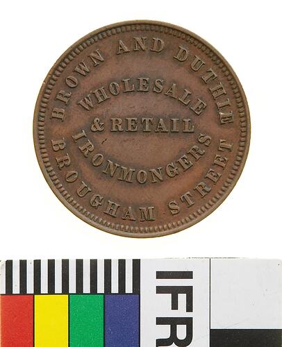 Brown & Duthie Token Penny