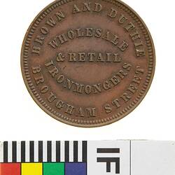 Brown & Duthie Token Penny