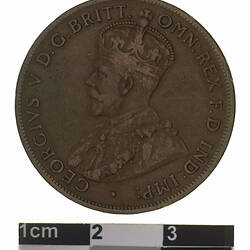 Coin - 1 Penny, Australia, 1919