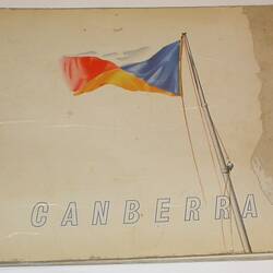 Brochure - SS Canberra, P&O-Orient Lines, Canberra, "Largest & Fastest Liners Around the World"