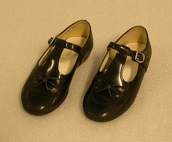 Pair of Shoes - Black Patent Leather