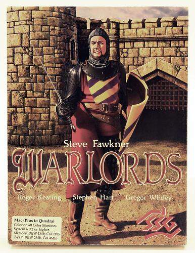 Computer Game - Warlords, Apple Software