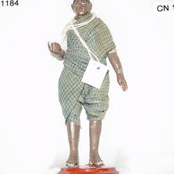 Indian Figure - Washerwoman, Pune, Clay, circa 1880