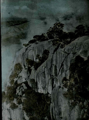Lantern Slide - The Gorge, Mt Buffalo, Victoria, 1908-1909. [BA 1949]