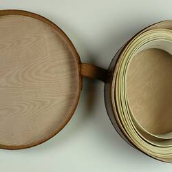 Collar Box & Collars - early 20th century