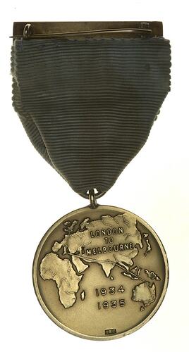 Medal - Melbourne Centenary Air Race (Reverse)