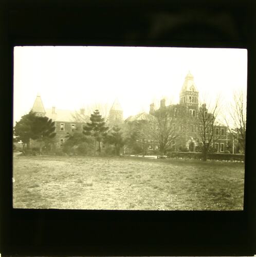Lantern Slide - Royal Victorian Institute for the Blind, Institute Building, circa 1900