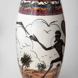Vase - Aboriginal Design