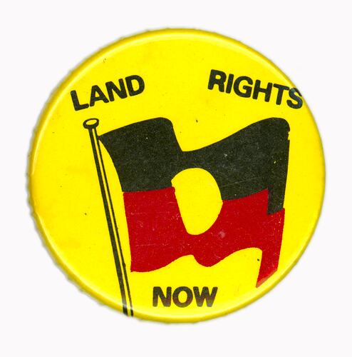 Badge - Land Rights Now!