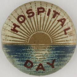 Badge - 'Hospital Day', World War I, 1914-1919