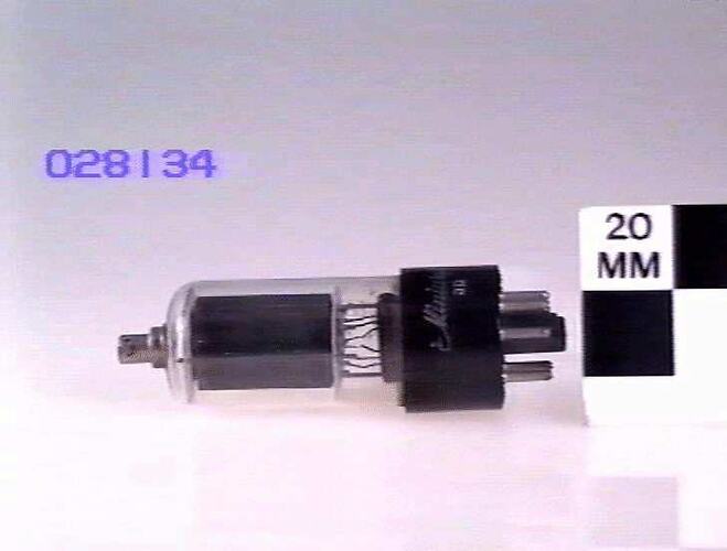 Electronic Valve - Philips, Beam Tetrode, Type 6BQ6GTB/6CU6,1962-1970