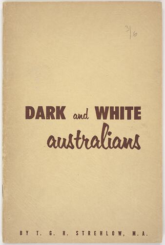 Pamphlet - Dark and White Australians