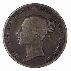 Coin - Shilling, Queen Victoria, Great Britain, 1838