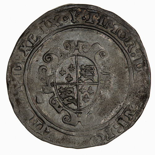 Coin - Shilling, Edward VI, England, Great Britain, 1549 (Reverse)