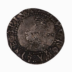 Coin - Halfgroat, Elizabeth I, Great Britain, 1602 (Obverse)