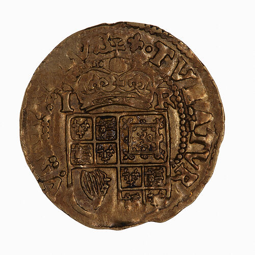 Coin - Halfcrown, James I, Great Britain, 1604-1605 (Reverse)