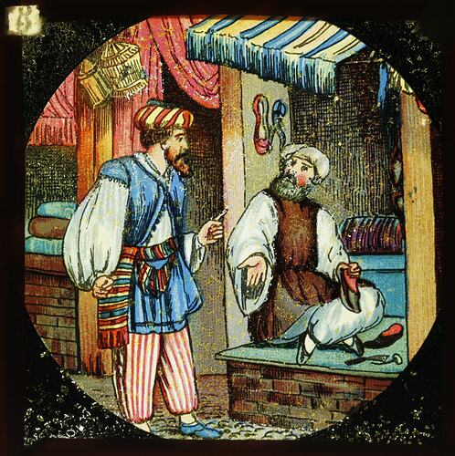 Lantern Slide - Children's Story, Number Eight, 1900-1920