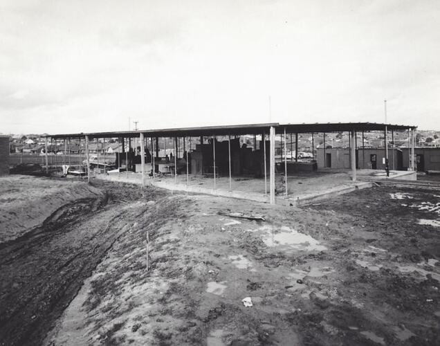 Photograph - Kodak, 'Medical Centre and Personnel Offices During Early Stages of Construction', Coburg, 1960