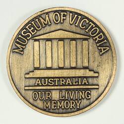 Medal - Museum of Victoria, Phar Lap, Bronze, 1983 (AD)
