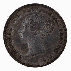 Coin - Groat (Maundy), Queen Victoria, Great Britain, 1884 (Obverse)
