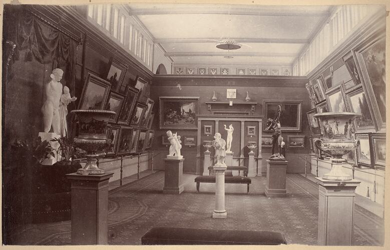 German Court, Fine Art Gallery, Great Hall, Exhibition Building, 1880-1881