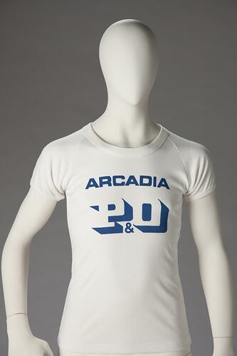 T-Shirt - P&O Arcadia, 1950s