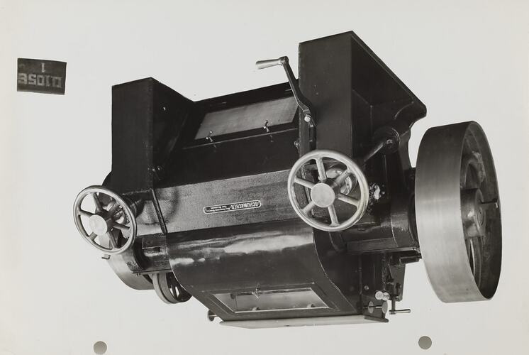 Photograph - Schumacher Mill Furnishing Works, 'Roller Mill', Port Melbourne, Victoria, circa 1940s