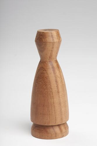 Chess Piece - Adolph Bruhn & Son, Wooden, Black Bishop, circa 1970-1990