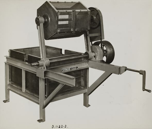 Photograph - Schumacher Mill Furnishing Works, 'Liquid Cleaning Rumbler', Port Melbourne, Victoria, 1940