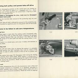 Instruction Booklet, Hanomag R45 Tractor
