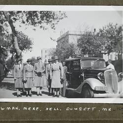 Photograph - Group of Women in Military Uniform, Egypt, World War II, 1939-1943