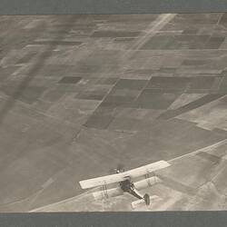 Photograph - Aircraft Over Cultivation, Middle East, World War I, circa 1918