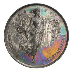 Medal - International Exhibition, Royal Flower Society of Brussels, Belgium, 1876