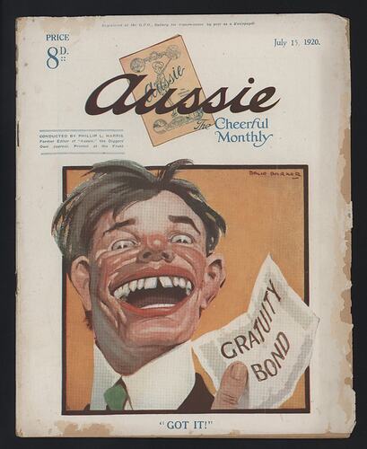 Magazine - 'Aussie', No. 17, 15 Jul 1920