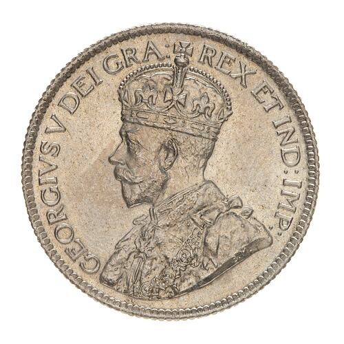 Coin - 9 Piastres, Cyprus, 1921